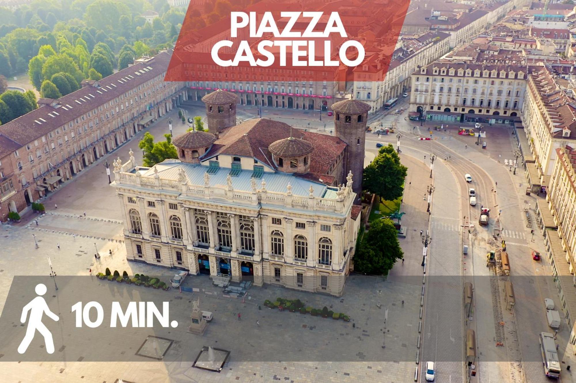 5 Min Porta Nuova, In The Centre Of Turin Lägenhet Exteriör bild